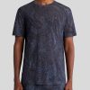 ETRO T-Shirt Mit Paisley-Print Navy Blau T-Shirts