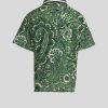 ETRO Einfarbiges Paisley-Poloshirt Fur Kinder Grun Oberteile