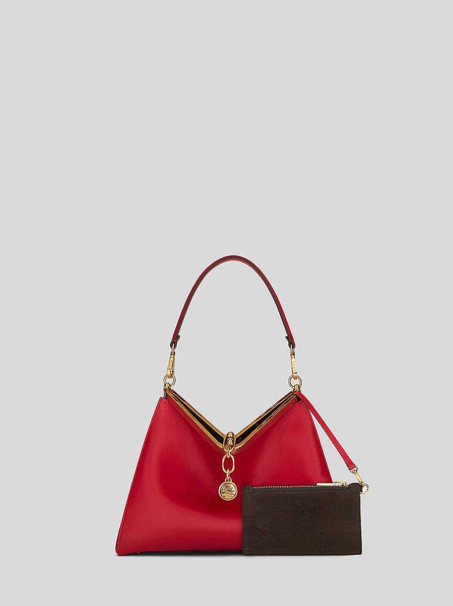 ETRO Mittlere Vela-Tasche Rot Vela