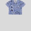 ETRO Einfarbiges Paisley-Hemd Fur Babys Hellblau Baby Junge 12-36 Monate