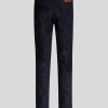 ETRO Jeans Aus Baumwoll-Jacquard Navy Blau Denim