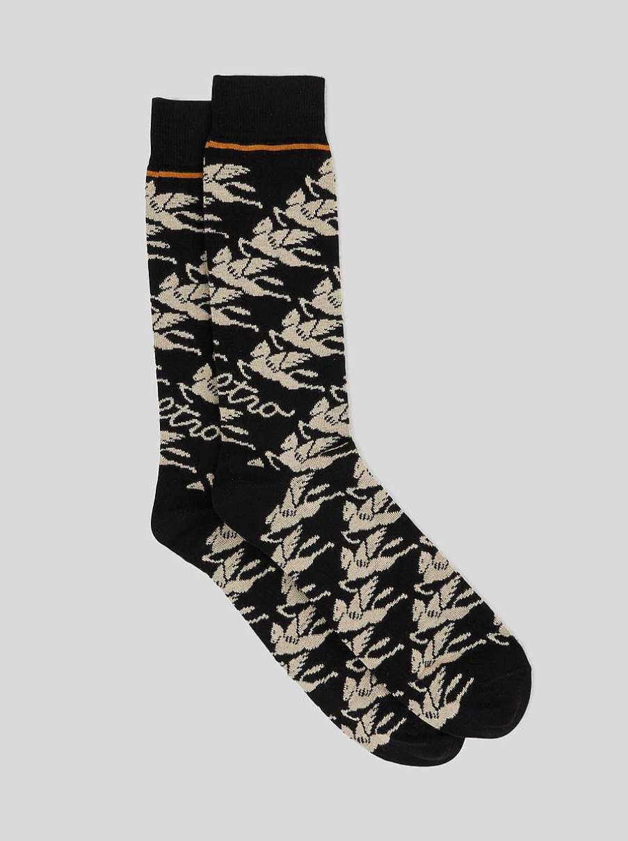 ETRO Midi-Socken Mit Pegaso Schwarz Socken