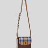 ETRO Kleine Etro Essential-Tasche Mit Tartan-Print Beige Paisley