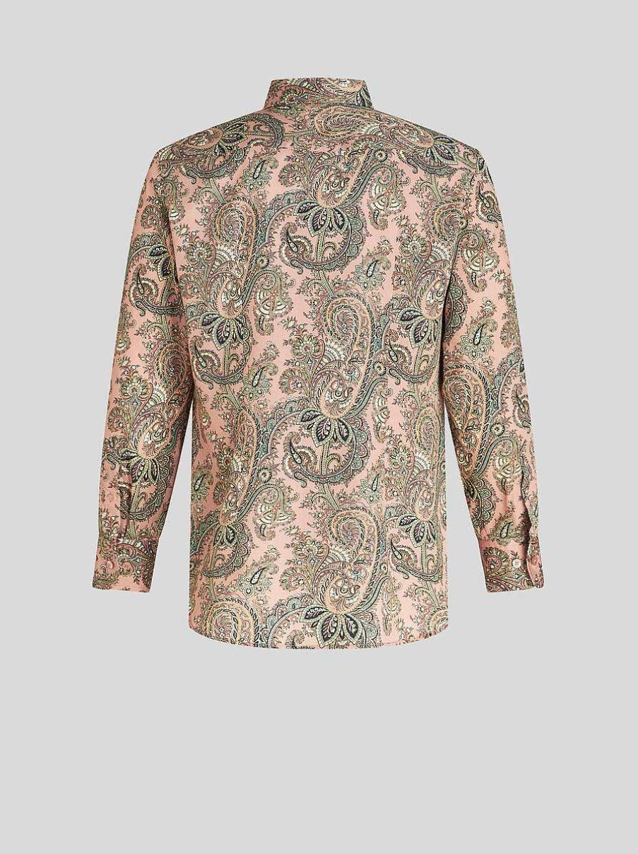 ETRO Hemd Mit Paisley-Print Grun Hemden