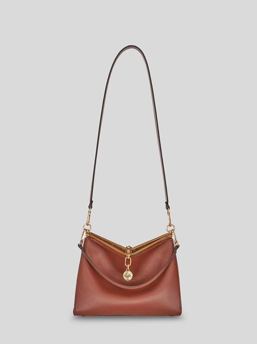 ETRO Mittlere Vela-Tasche Weis Vela