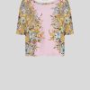 ETRO T-Shirt Mit Blumenstraus-Print Rosa Sweatshirts Und T-Shirts