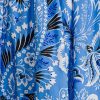 ETRO Einfarbiges Paisley-Kleid Fur Kinder Hellblau Kleider