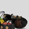 ETRO Plateausandalen Mit Riemen Und Nieten Schwarz Sandalen Und Clogs