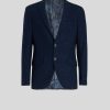 ETRO Jacke Aus Gestricktem Jersey Navy Blau Jacken