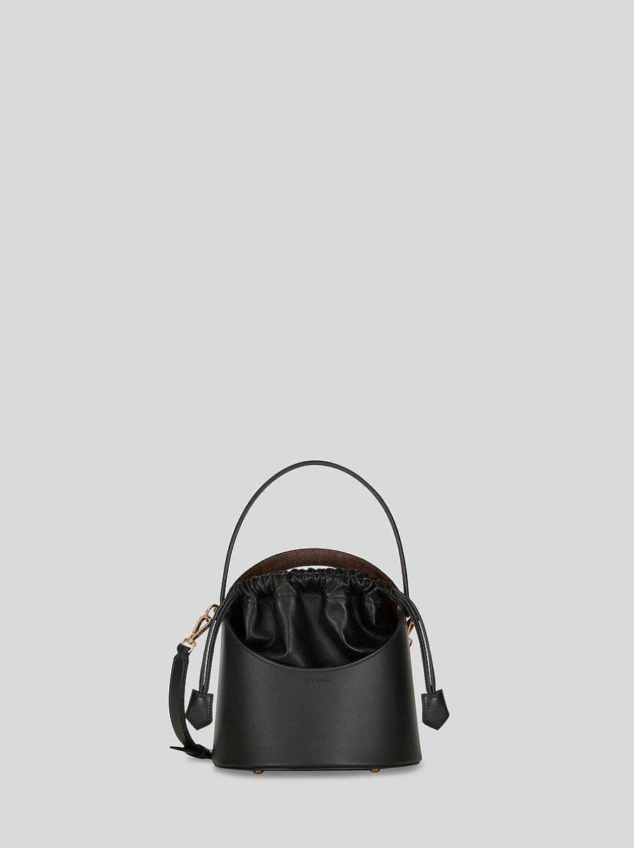 ETRO Saturno-Tasche Schwarz Saturno