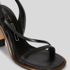 ETRO Ledersandalen Und Riemen Schwarz Sandalen Und Clogs