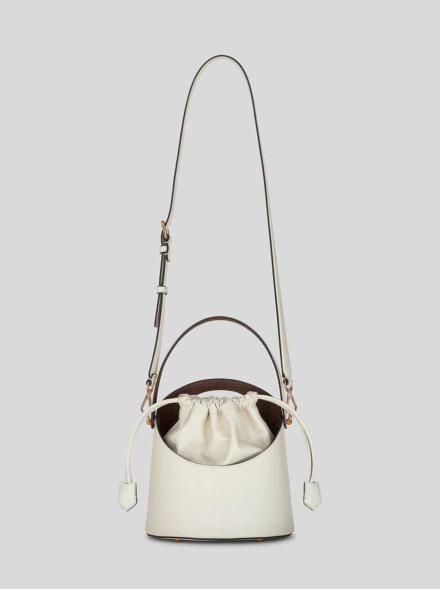 ETRO Mittlere Saturno-Tasche Weis Saturno