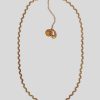 ETRO Lange Gewellte Charm-Halskette Gold Modeschmuck