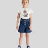 ETRO Denim-Bermudashorts Fur Kinder Navy Blau Hosen, Shorts Und Rocke