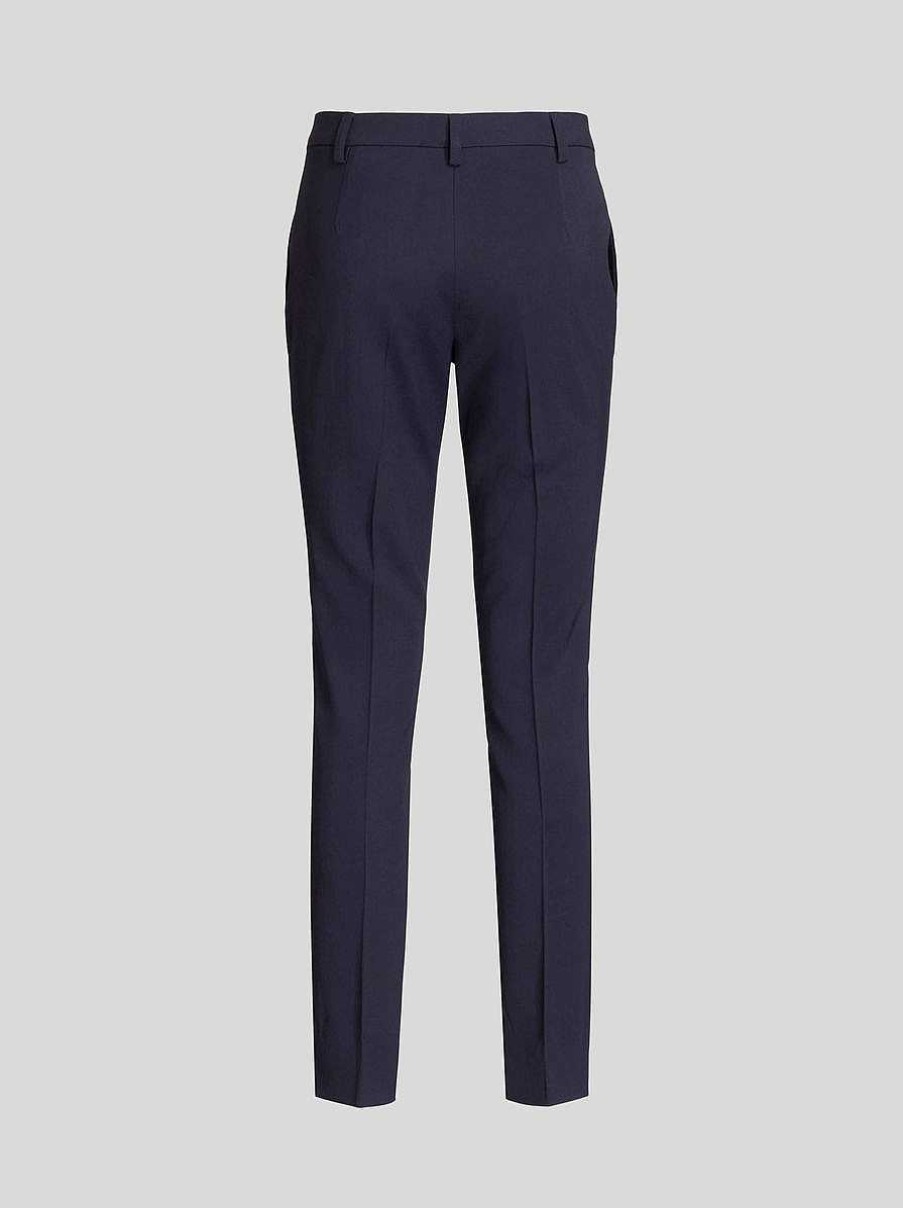 ETRO Masgeschneiderte Hosen Navy Blau Hose