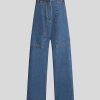 ETRO Jeans Mit Weitem Bein Hellblau Denim