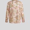 ETRO Blumen-Paisley-Hemd Hellblau Hemden