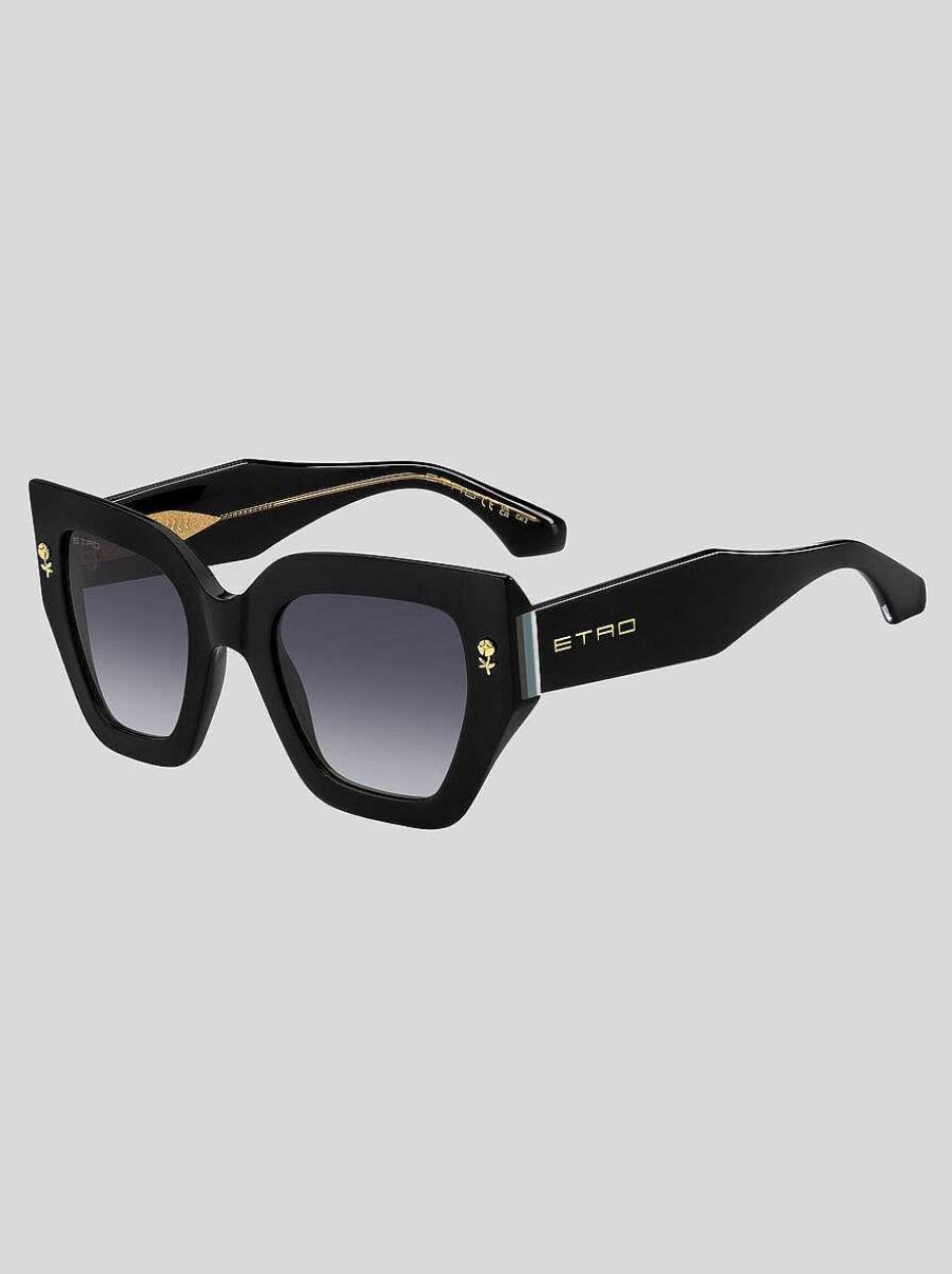 ETRO Etromania-Sonnenbrille Schwarz Sonnenbrille