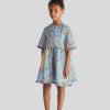 ETRO Blumen-Paisley-Kleid Fur Kinder Mehrfarben Kleider