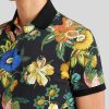 ETRO Poloshirt Mit Blumendruck Hellblau Polo-Shirts