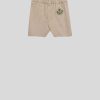 ETRO Baby-Gabardine-Bermudashorts Beige Baby Junge 12-36 Monate