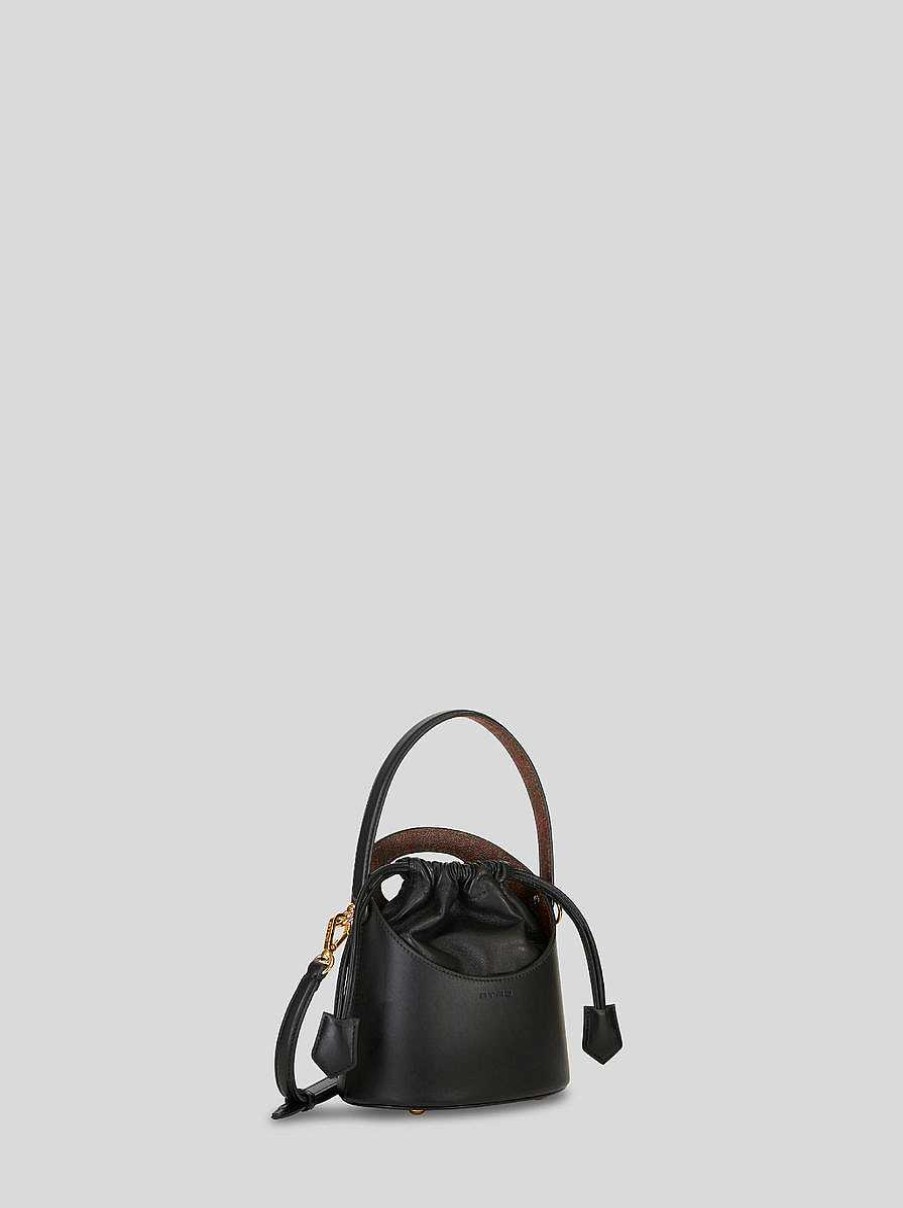 ETRO Mini-Saturno-Tasche Schwarz Saturno