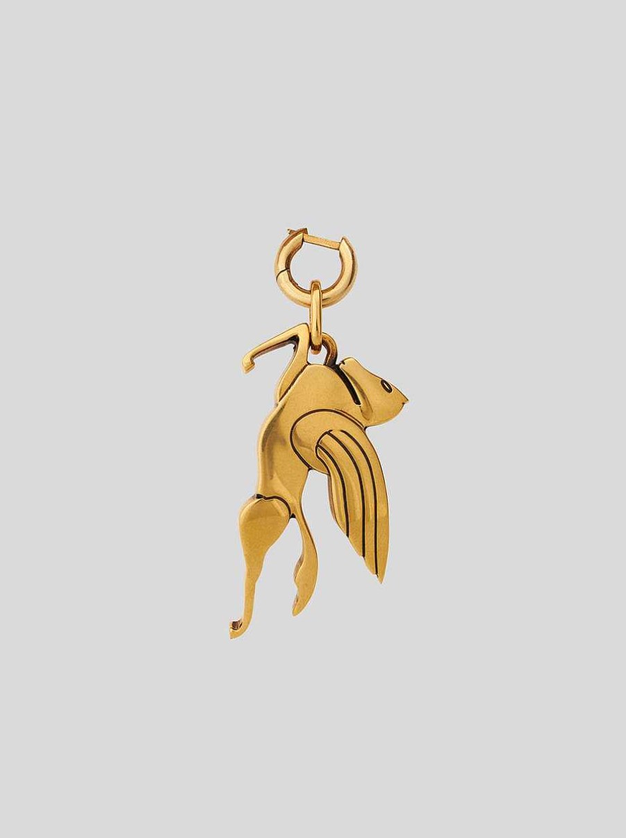 ETRO Pegaso-Ohrring Gold Modeschmuck