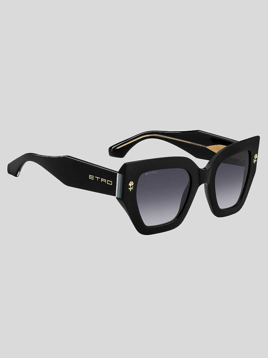 ETRO Etromania-Sonnenbrille Schwarz Sonnenbrille