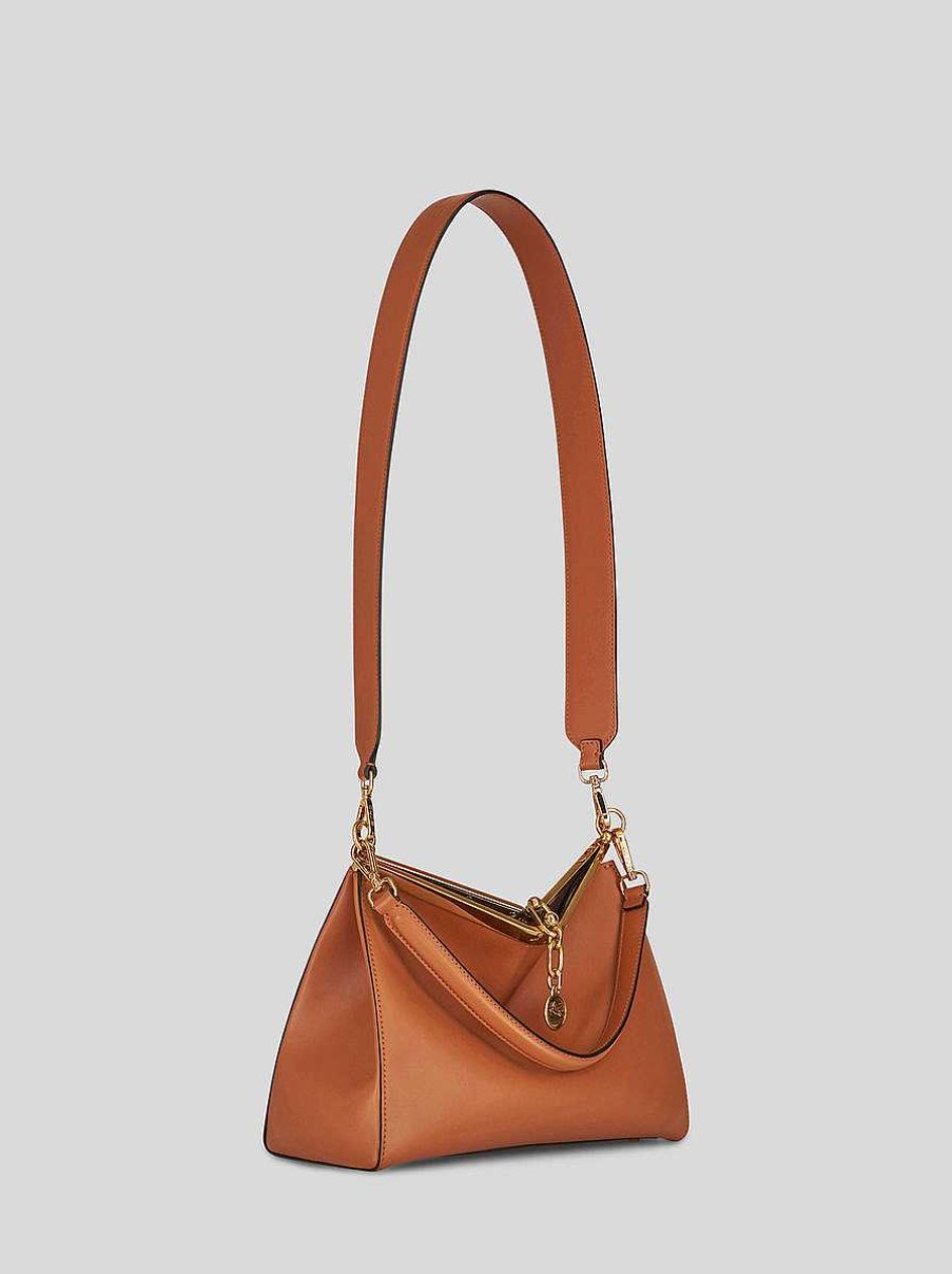 ETRO Mittlere Vela-Tasche Beige Vela