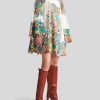 ETRO Minikleid Mit Blumenstraus-Print Mehrfarben Kleider