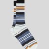 ETRO Gestreifte Jacquard-Socken Grun Socken