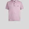 ETRO Poloshirt Aus Baumwolle Und Kaschmir Lila Polo-Shirts