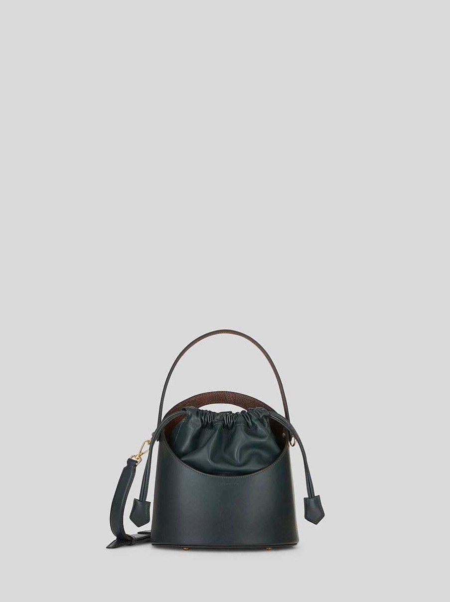 ETRO Saturno-Tasche Schwarz Saturno