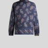 ETRO Steppjacke Mit Paisley-Print Navy Blau Mantel Und Oberbekleidung