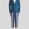 ETRO Jersey-Piquet-Jacke Hellblau Jacken