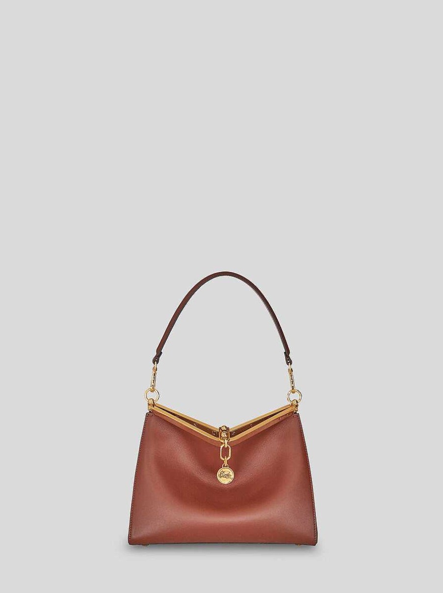 ETRO Mittlere Vela-Tasche Weis Vela