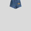 ETRO Jeans-Shorts Navy Blau Denim