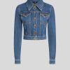 ETRO Jeansjacke Grau Mantel Und Oberbekleidung